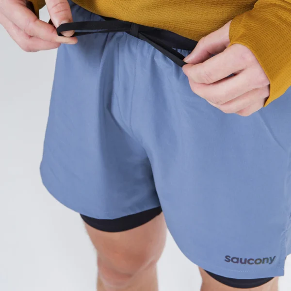 Saucony short Outpace 4" 2-in-1 - Imagen 2