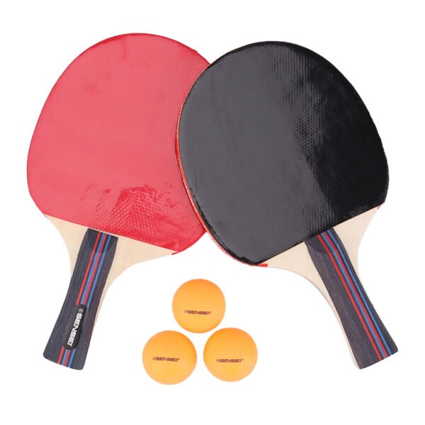 Sensei kit instantáneo 2 paletas + 3 pelotas + red - Imagen 3