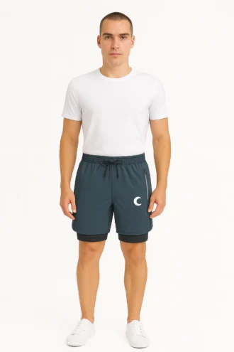Calcio short c/ calza Bryant