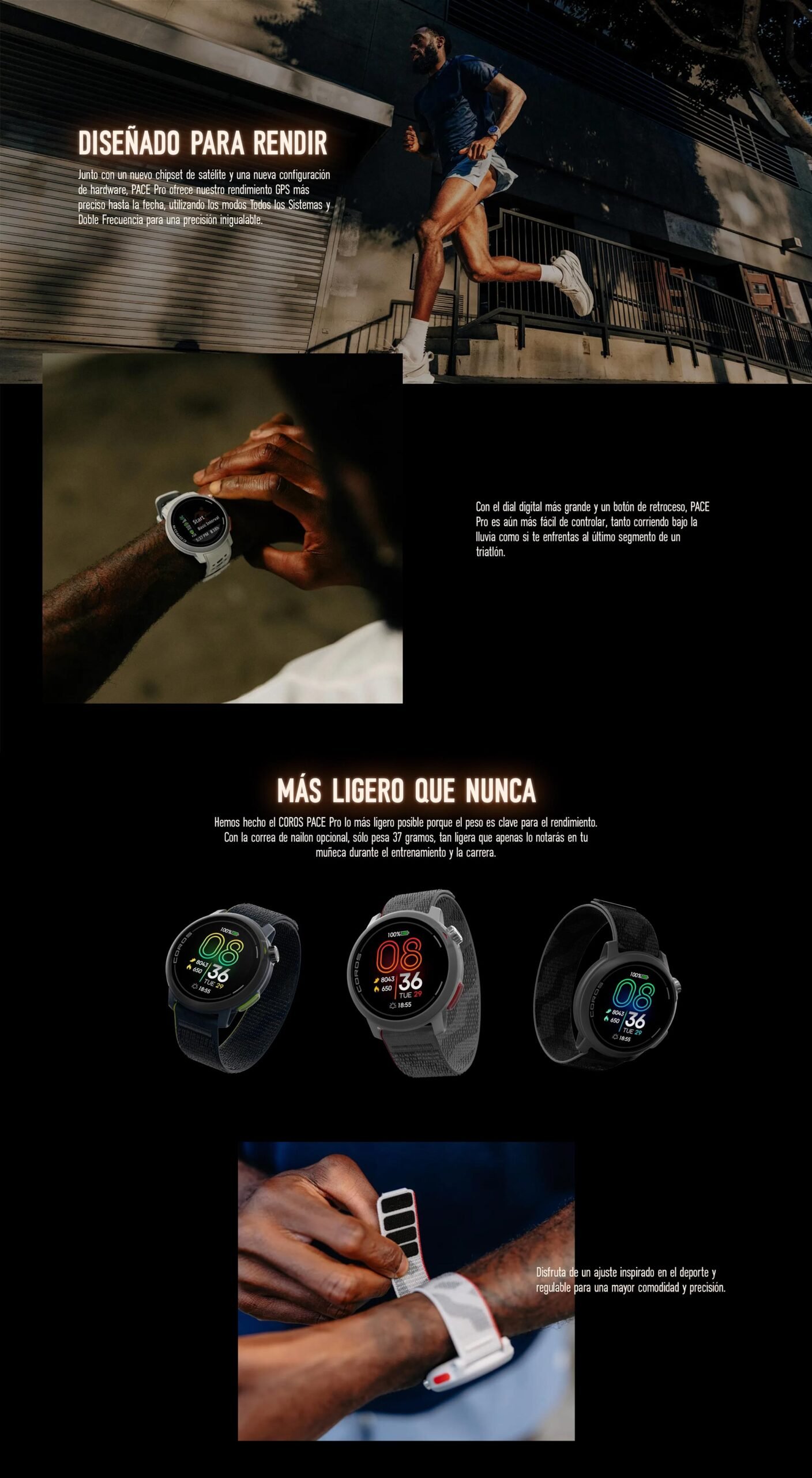 Coros reloj Pace Pro - Imagen 7