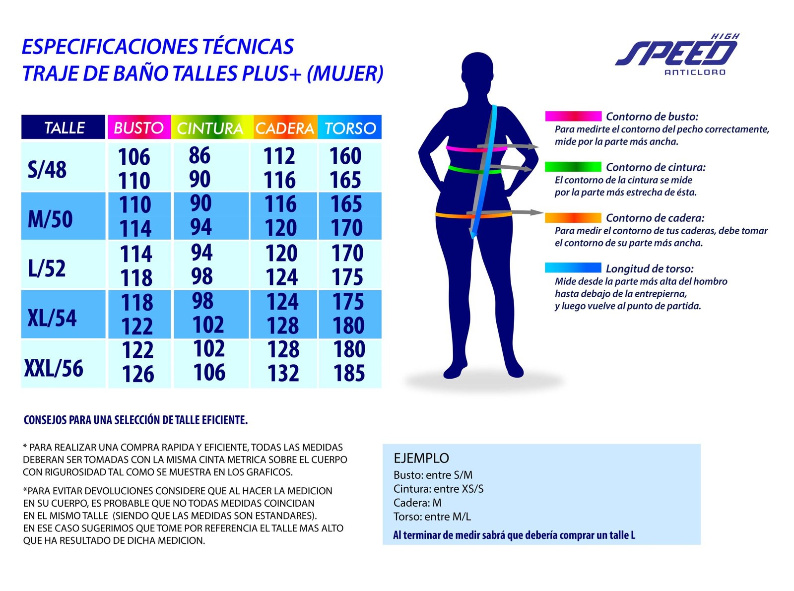 MALLA ENTERA SPEED - Art 194 - Negro c/ flúor - Imagen 3